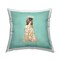 Elegant Dog & Tiara Design by Amelia Noyes Outdoor Printed Pillow